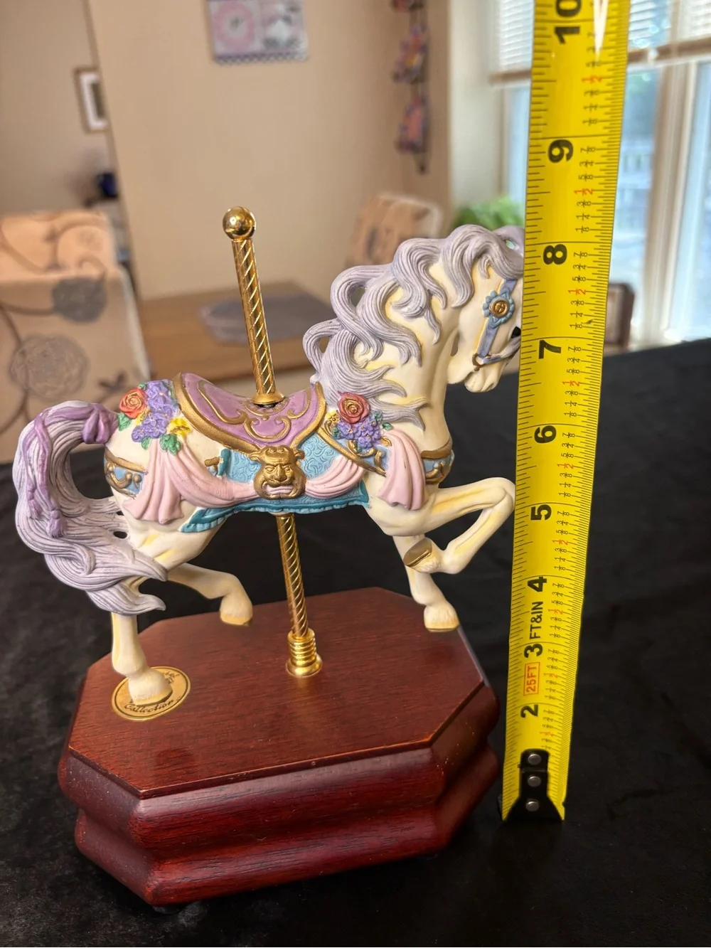 Vintage Carousel Horse Music Box Westland Carousel Collections